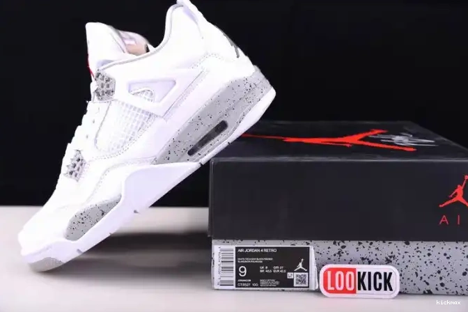 Cheap MAX Jordan 4 Retro (2021) Oreo White CT8527-100 0616